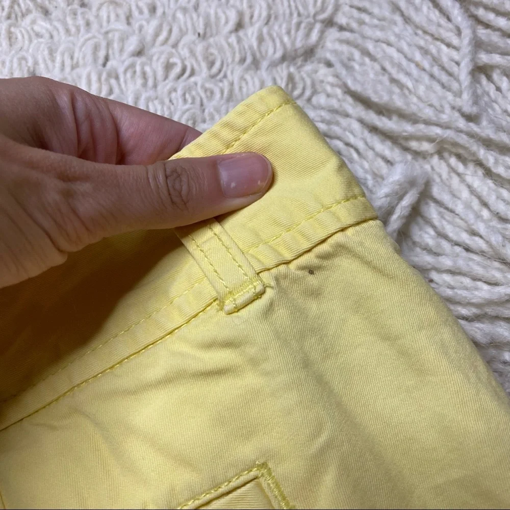 LILLY PULITZER starfruit yellow Callahan shorts 8 - Picture 7 of 14